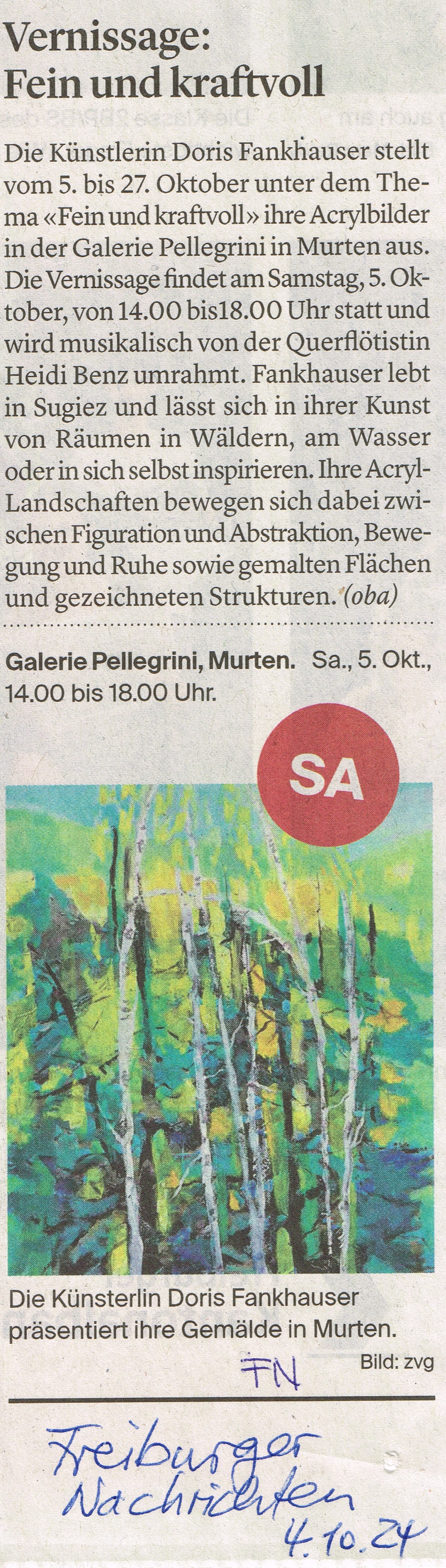 Pellegrini Murten 2024 FN schmal