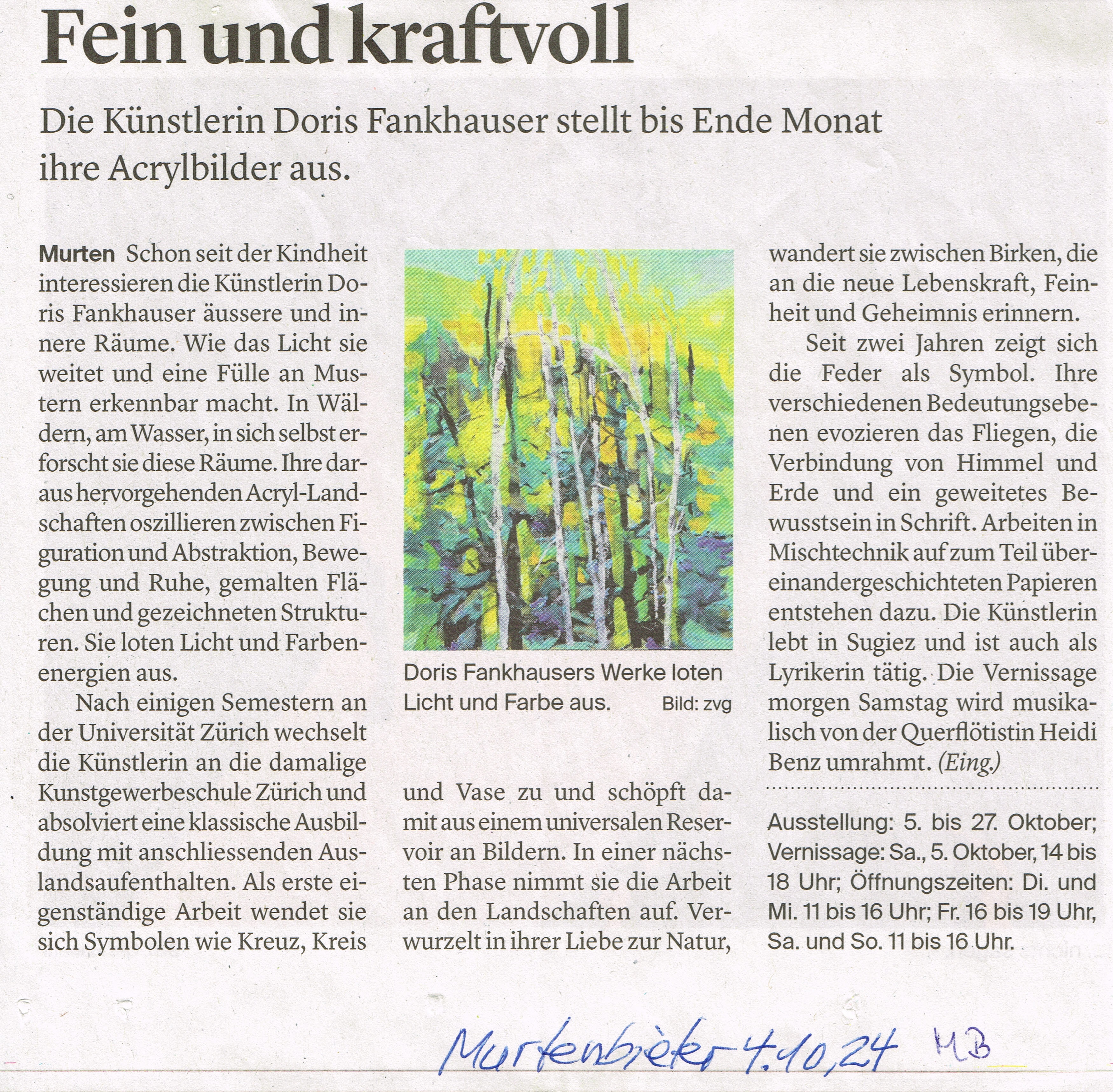 Pellegrini Murten 2024 MB schmal